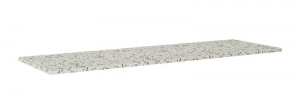 AREZZO design TERRAZZO márvány mosdópult 160/46/2 mix matt