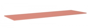 AREZZO design márványpult 160/46/1,5 terra pink