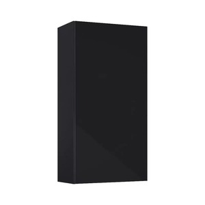 AREZZO design univerzális felsőszekrény bármely modellhez 40 cm-es, 1 ajtós (21,6) mf fekete színben