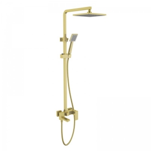AREZZO design CUBEFIELD 3 funkciós zuhanyrendszer, arany