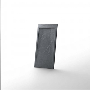 AREZZO design STONE pala hatású öntött márvány zuhanytálca, 120x90 cm-es, antracit (2 doboz)