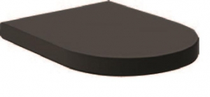 AREZZO design INDIANA soft close wc tető fekete AR-ISCB