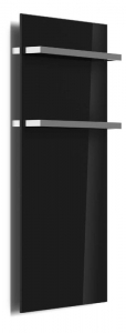 AREZZO design ONYX 2 BLACK elektromos törölközőszárító radiátor