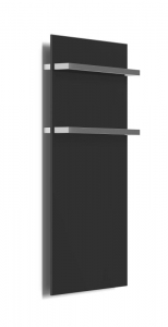 AREZZO design ONYX 2 BLACK MATT elektromos törölközőszárító radiátor