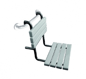BEMETA HELP Kapaszkodóra akasztható ülőke, ABS/inox