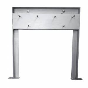 BEMETA HELP Konzol a zuhanyülőke rögzítéséhez gipszkarton fal esetén, ABS/inox