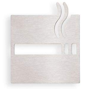BEMETA HOTEL Tábla: Dohányzó, 120x140x2mm, polírozott (111022012)