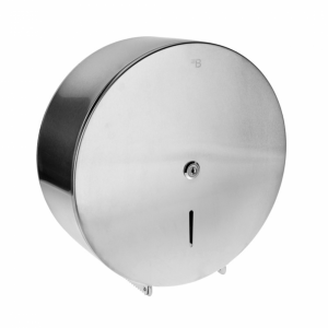 BEMETA HOTEL Jumbo-roll WC papíradagoló, 310x325x128mm, inox/matt