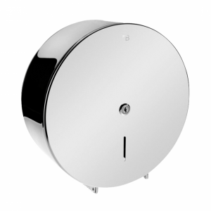 BEMETA HOTEL Jumbo-roll WC papíradagoló, 310x325x128mm, inox/polírozott