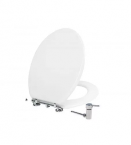 CR BIDÉS WC ülőke - hideg / melegvizes csapteleppel - Duroplast - 44 x 37 cm