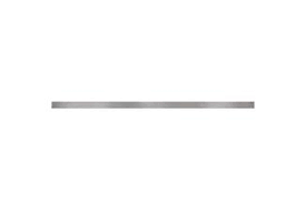 METAL SILVER MATT BORDER 2X59    /darab/