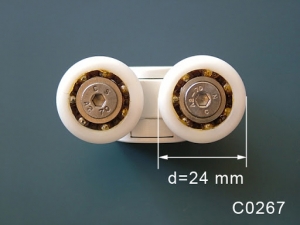 Sanplast Zuhanykabin görgő CO267