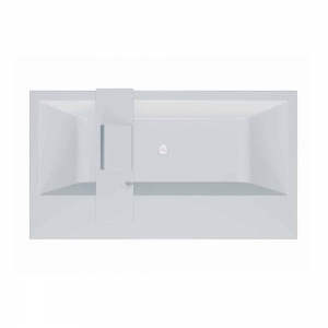 Copelia LUX-FS 180x100 térbenálló fürdőkád, fehér 108