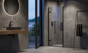 COOL! FÉNYES, MINIMALISTA DESIGN EGYRÉSZES ZUHANYAJTÓ