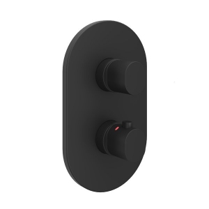 Ravak Chrome II CR II 067.00 termosztátos süllyesztett csaptelep - háromutas