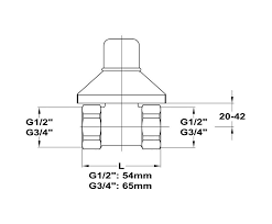 MOFÉM csempeszelep 1/2" piros