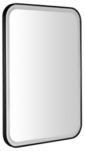 CETIS tükör LED világítással, 60x80cm, matt fekete (CT080)