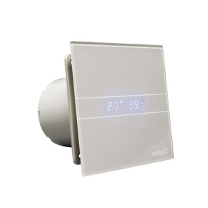 CATA E-100 GSTH ventilátor, 4/8W, automatikus, o100mm, Ezüst (00900600)