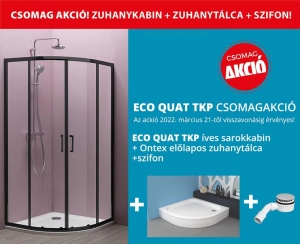 Kolpa-San Eco Quat TKP FEKETE AKCIÓS CSOMAG