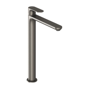 ELEGANTA 335 MM ÁLLÓ MOSDÓCSAPTELEP, LEERESZTŐ NÉLKÜL, Graphite Brushed
