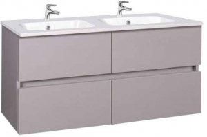 Wellis ELOIS Grey 120 bútor szett / bútor+mosdó+tükör /