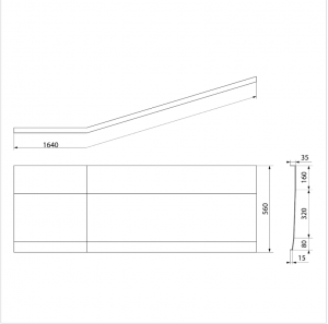 POLYSAN PROJEKTA előlap, balos, (20312)