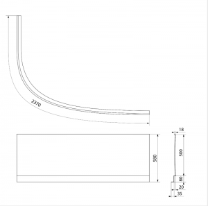 POLYSAN TANYA előlap, jobbos, (66319)