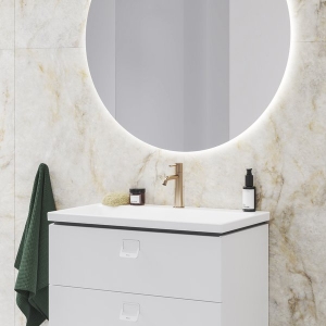 ESPIRIT 190 MM ÁLLÓ MOSDÓCSAPTELEP, LEERESZTŐ NÉLKÜL, Rose Gold Brushed