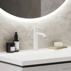 ESPIRIT 190 MM ÁLLÓ MOSDÓCSAPTELEP, LEERESZTŐ NÉLKÜL, White Velvet