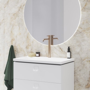 ESPIRIT 250 MM ÁLLÓ MOSDÓCSAPTELEP, LEERESZTŐ NÉLKÜL, ROSE GOLD BRUSHED