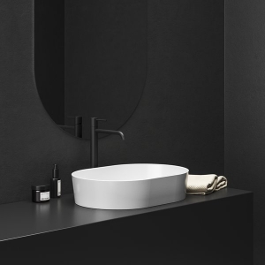 ESPIRIT 340 MM ÁLLÓ MOSDÓCSAPTELEP, LEERESZTŐ NÉLKÜL, BLACK MATT