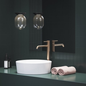 ESPIRIT 340 MM ÁLLÓ MOSDÓCSAPTELEP, LEERESZTŐ NÉLKÜL, ROSE GOLD BRUSHED