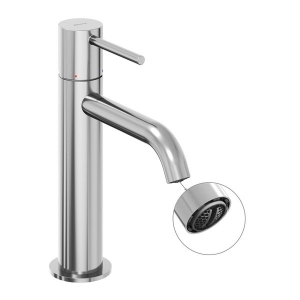 ESPIRIT 190 MM ÁLLÓ MOSDÓCSAPTELEP, LEERESZTŐ NÉLKÜL, Chrome