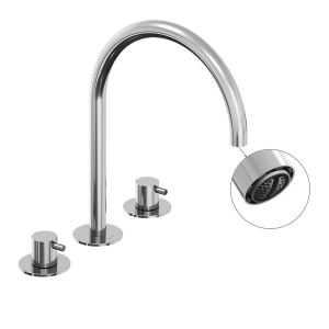 ESPIRIT 270 MM HÁROMFURATOS ÁLLÓ MOSDÓCSAPTELEP, Chrome