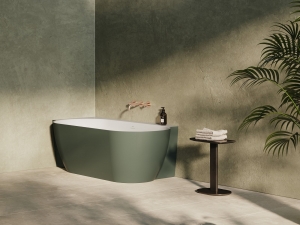 Ravak  Freedom Corner II Tec Grey Green/fehér kád
