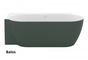 Ravak  Freedom Corner II Tec Grey Green/fehér kád