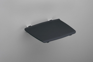 GELCO Lehajtható ülőke zuhanyzóba, 32,5x32,5cm, max:120kg, sötét szürke