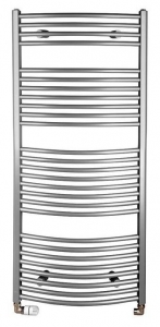 AQUALINE Fürdőszobai radiátor, íves 1330