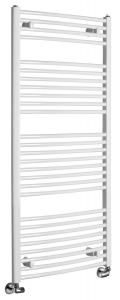 ORBIT Fürdőszobai radiátor, íves, 600x1320mm, 795W, fehér (ILO36T)
