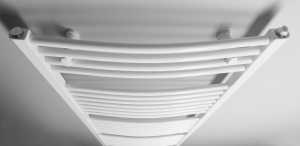 ORBIT Fürdőszobai radiátor, íves, 750x1680mm, 1269W, fehér