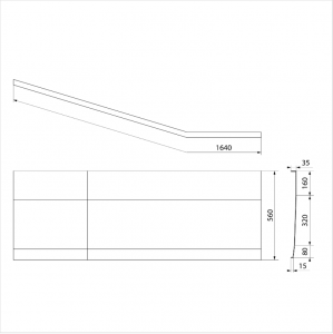 POLYSAN PROJEKTA előlap, jobbos, (21312)