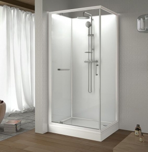 Sanplast kpl-KCDJ-M / Classic II hátfalas zuhanykabin 90X120