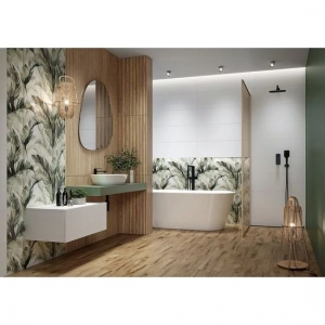 LAMIA WOOD BEIGE STR MATT RECT 29X89