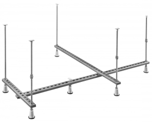 POLYSAN lábszerkezet aszimetrikus kádhoz, balos/jobbos, 150x75cm (FR15076)