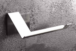 BEMETA NIVA WC-papírtartó, fedél nélkül, 155x58x83mm, INOX