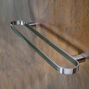 BEMETA ORGANIC fali dupla törölközőtartó, 500x20x110mm, króm