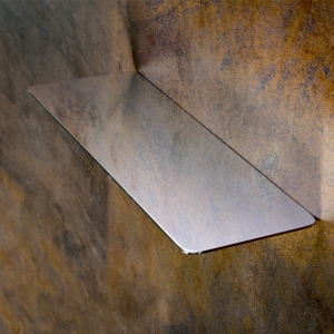 BEMETA ORGANIC fali fémpolc, 300x22x110mm, króm