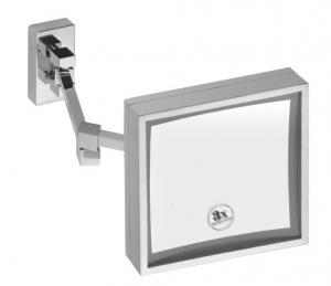 BEMETA KOZM.TÜKRÖK Kozmetikai tükör, LED világítással, 205x205x400mm; 5,6W (112101202)
