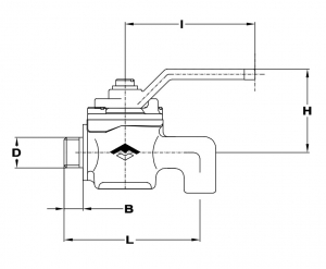 Mofém Ürítő gömbcsap (113-0045-00)
