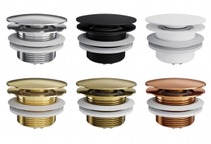 M-Acryl Lefolyó dugó térben álló kádakhoz